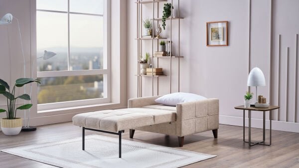 Sandro Family Tekli Yataklı Koltuk - Vizon