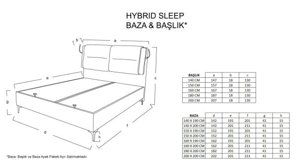 Hybrid Sleep Baza Vizon - 200X200