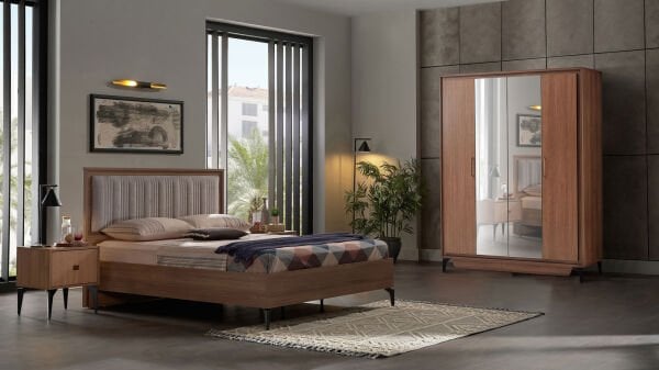 Monaco 4 Kapaklı Yatak Odası Takımı