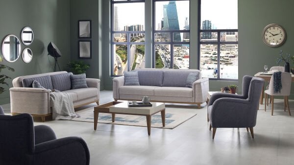 Mavenna Koltuk Takımı (3+3+B+B)