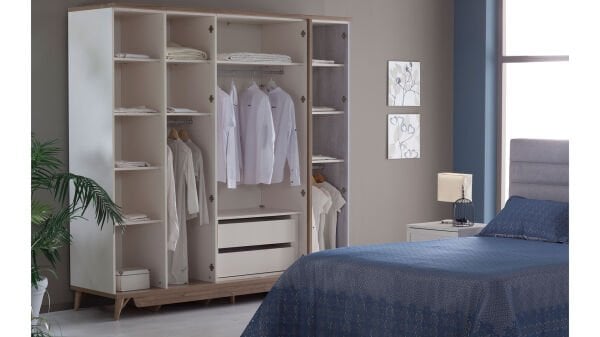 Mavenna 5 Kapaklı Yatak Odası Takımı