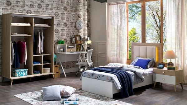 Intro Genç Odası Sürgülü Gardırop