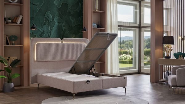 Estella Baza - Krem 160X200