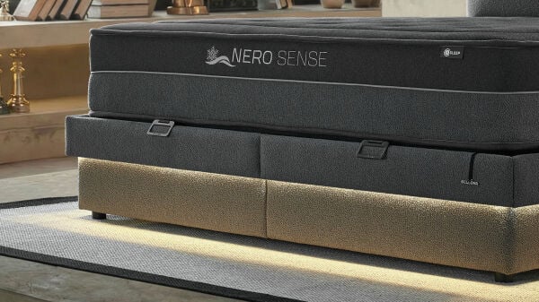 Nero Sense Kısa Ayaklı Yatak Baza Başlık 3'lü Set