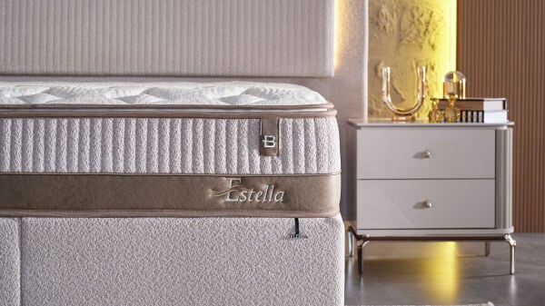 Estella Yatak Baza Başlık 3'lü Set