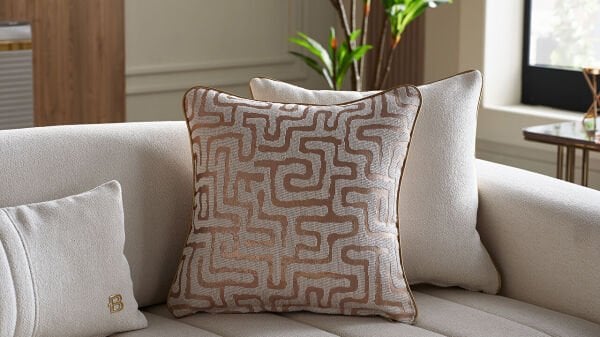 Veronica Üçlü Koltuk - Krem