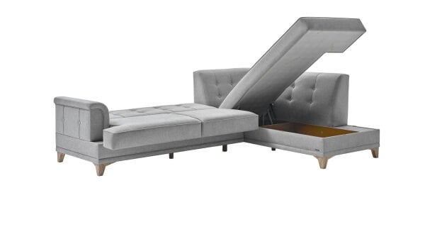 Cantona Köşe Koltuk L Sol - Gri