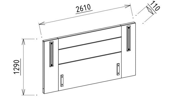 Larissa Aydınlatmalı Başlık 180