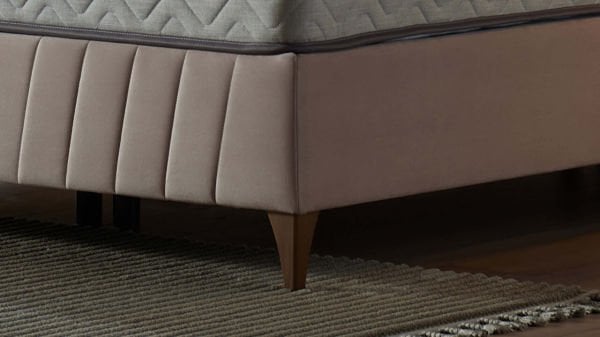 Toria Tek Kişilik Baza Ayak&Aksesuar Paketi 4'lü (090 Ve 100 Cm Ölçüler İçin Uygundur)