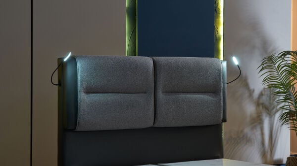 Hybrid Sleep Baza Başlık 3'lü Set - Gri