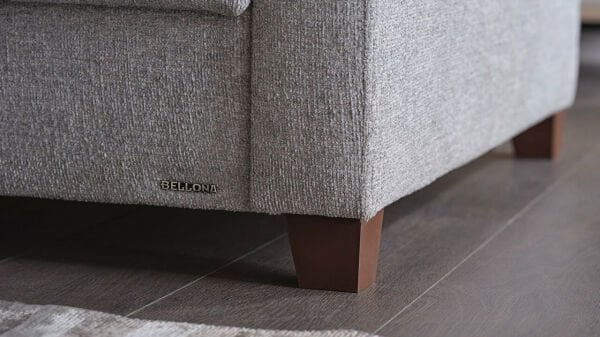 Twin Soft Üçlü Koltuk Gri