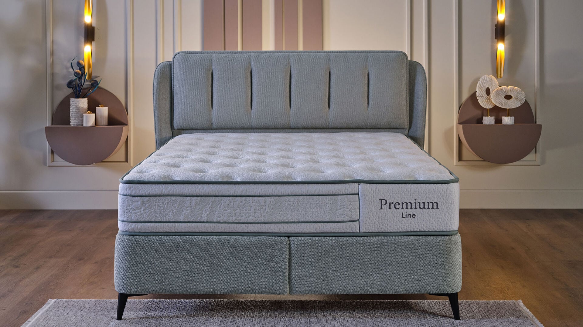Premium Line Yatak Baza Başlık 3'lü Set