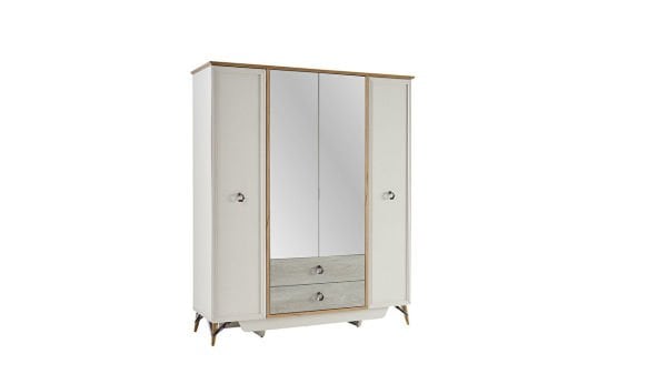 Valencia 4 Kapaklı Gardırop