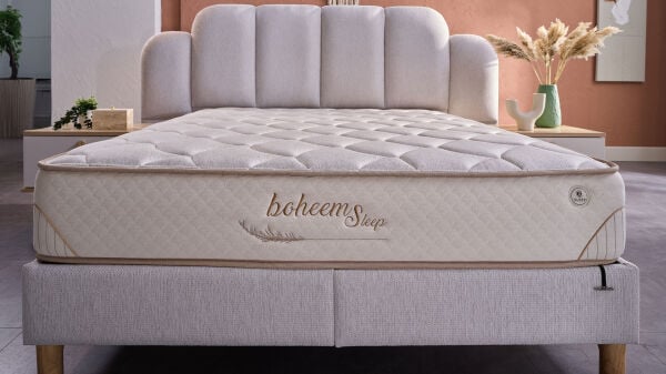 Boheems Yatak Baza Başlık 3'lü Set