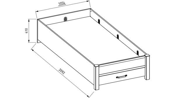 Montes Karyola Kasası 100X200