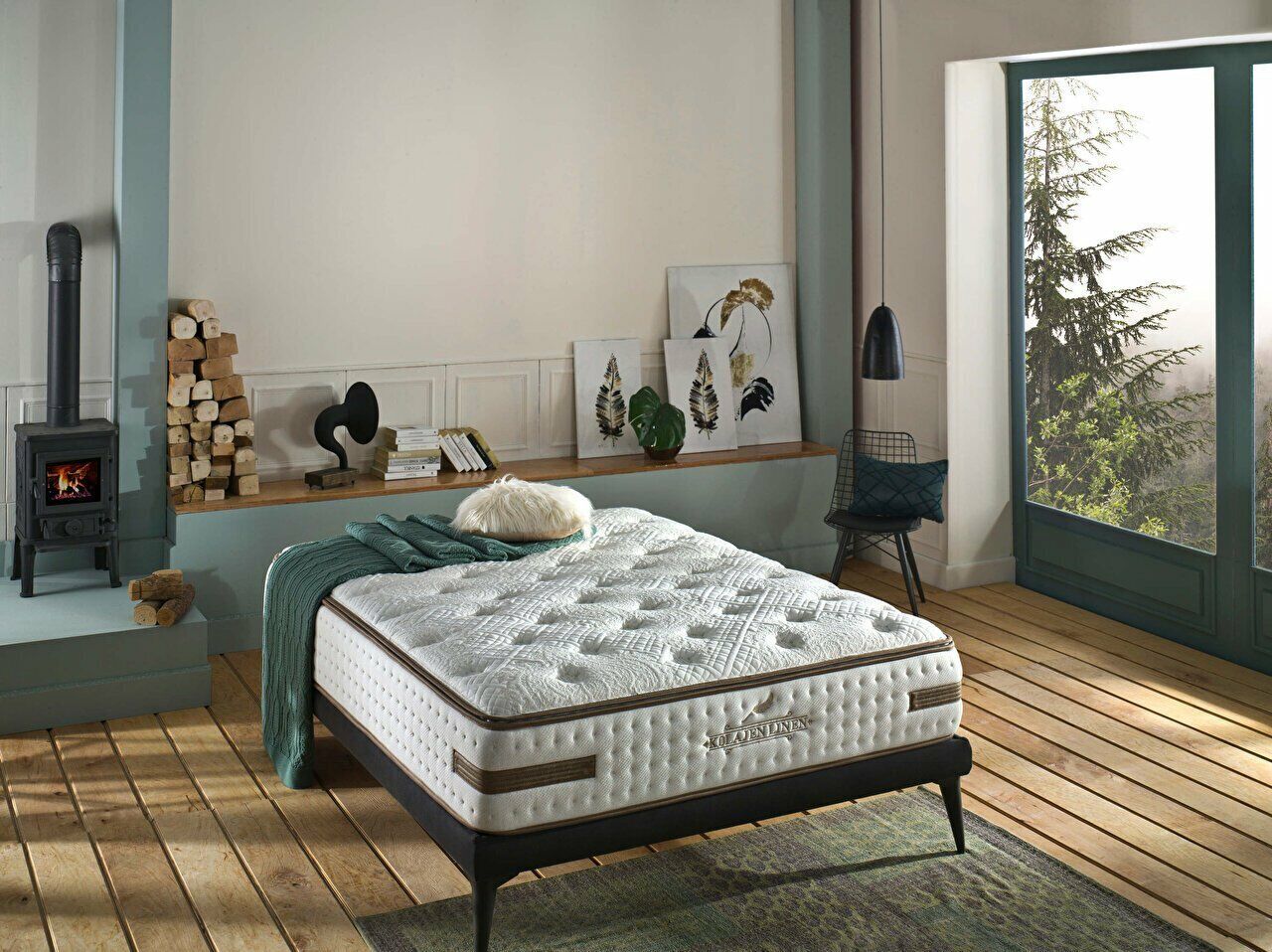Kolajen Linen Yatak 120X200
