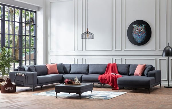 Marses Köşe Takımı Modüler - Lacivert