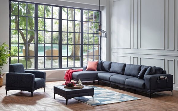 Marses Köşe Takımı Modüler - Lacivert