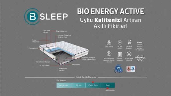 Bioenergy Active Yatak 160X200