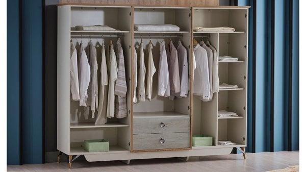 Valencia 6 Kapaklı Gardırop