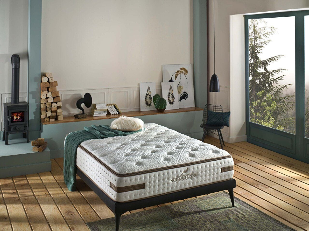 Kolajen Linen Yatak 90X190