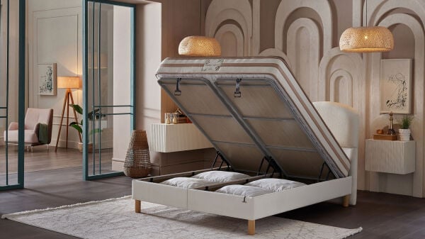 Pure Soft Yatak Baza Başlık 3'lü Set