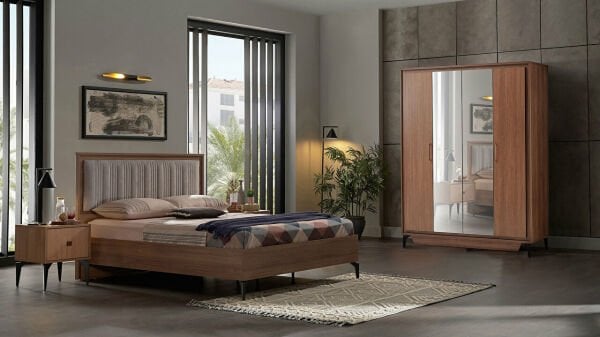 Monaco 4 Kapaklı Gardırop