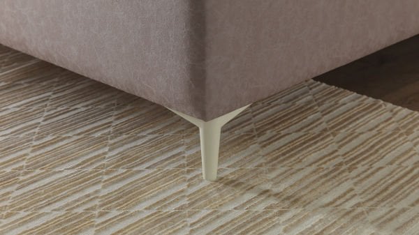 Active Comfort Tek Kişilik Baza Ayak&Aksesuar Paketi 4'lü (090 Ve 100 Cm Ölçüler İçin Uygundur) Fildişi
