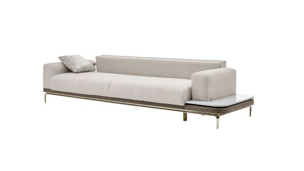 Estella Dörtlü Sol Koltuk - Krem