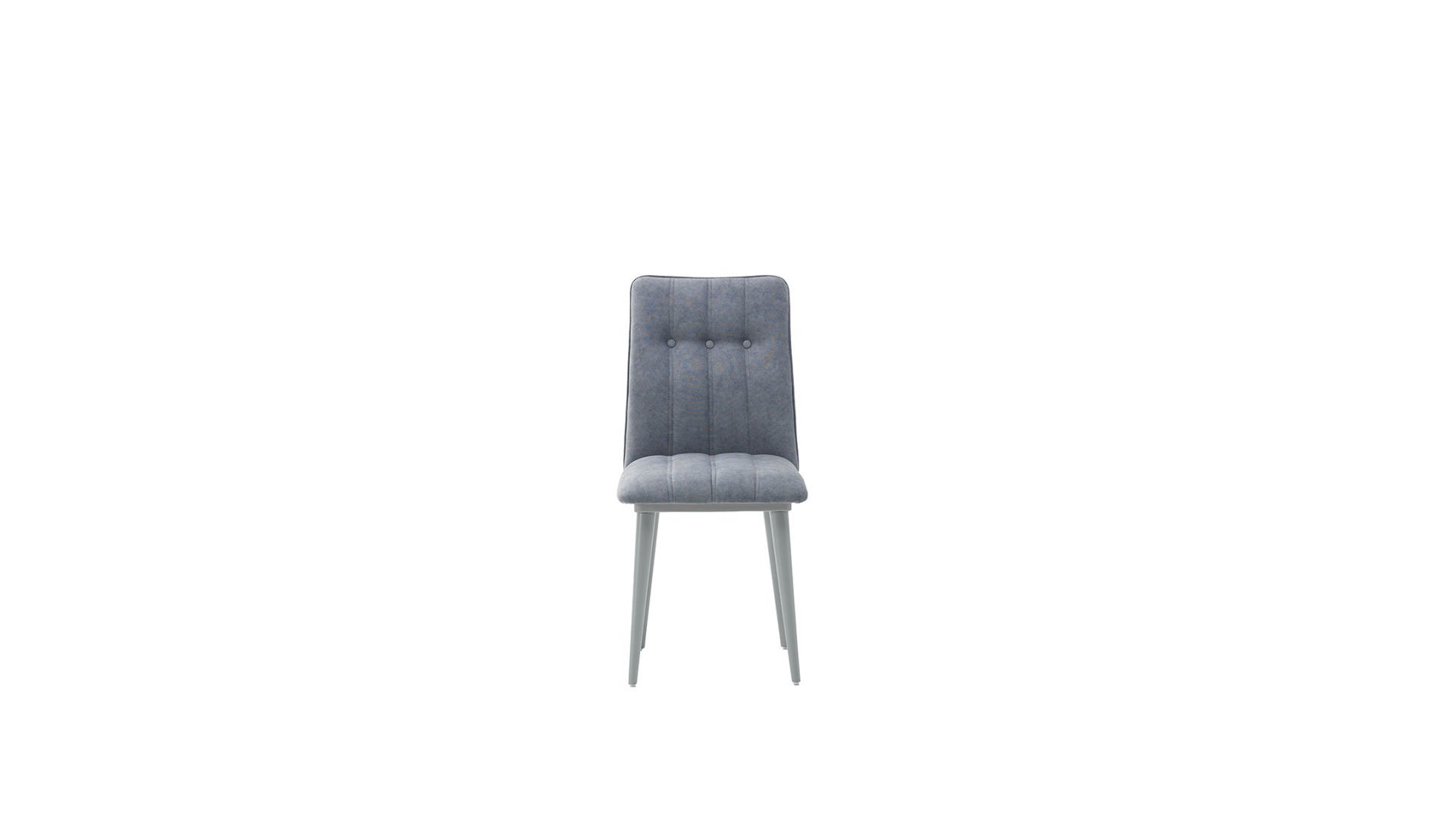 Pruva S Sandalye 6333  2'li Gri