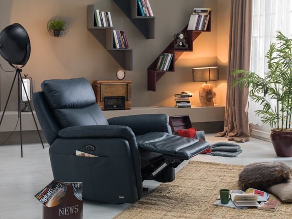 Letto Tv Koltuğu Lacivert