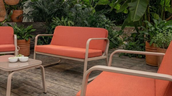 Kaldis Bahçe Mobilyası Takımı - Kiremit