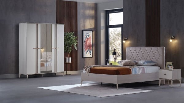 Palermo 4 Kapaklı Yatak Odası Takımı