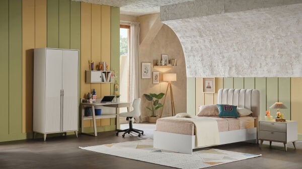 Canvas 2 Kapaklı Gardırop