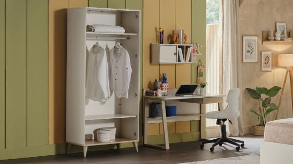 Canvas 2 Kapaklı Gardırop