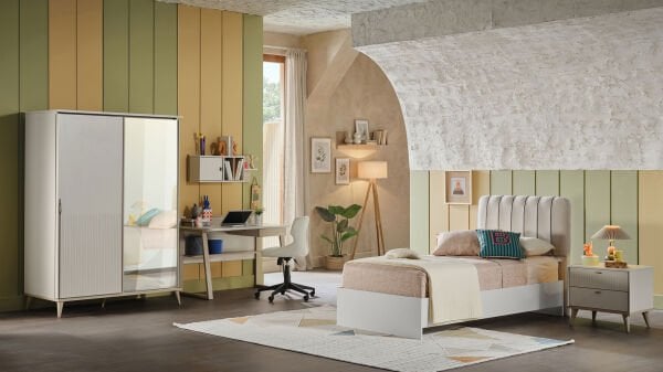 Canvas Genç Odası Sürgülü Gardırop