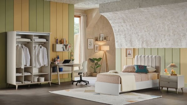 Canvas Genç Odası Sürgülü Gardırop