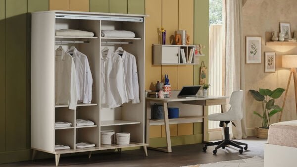 Canvas Genç Odası Sürgülü Gardırop