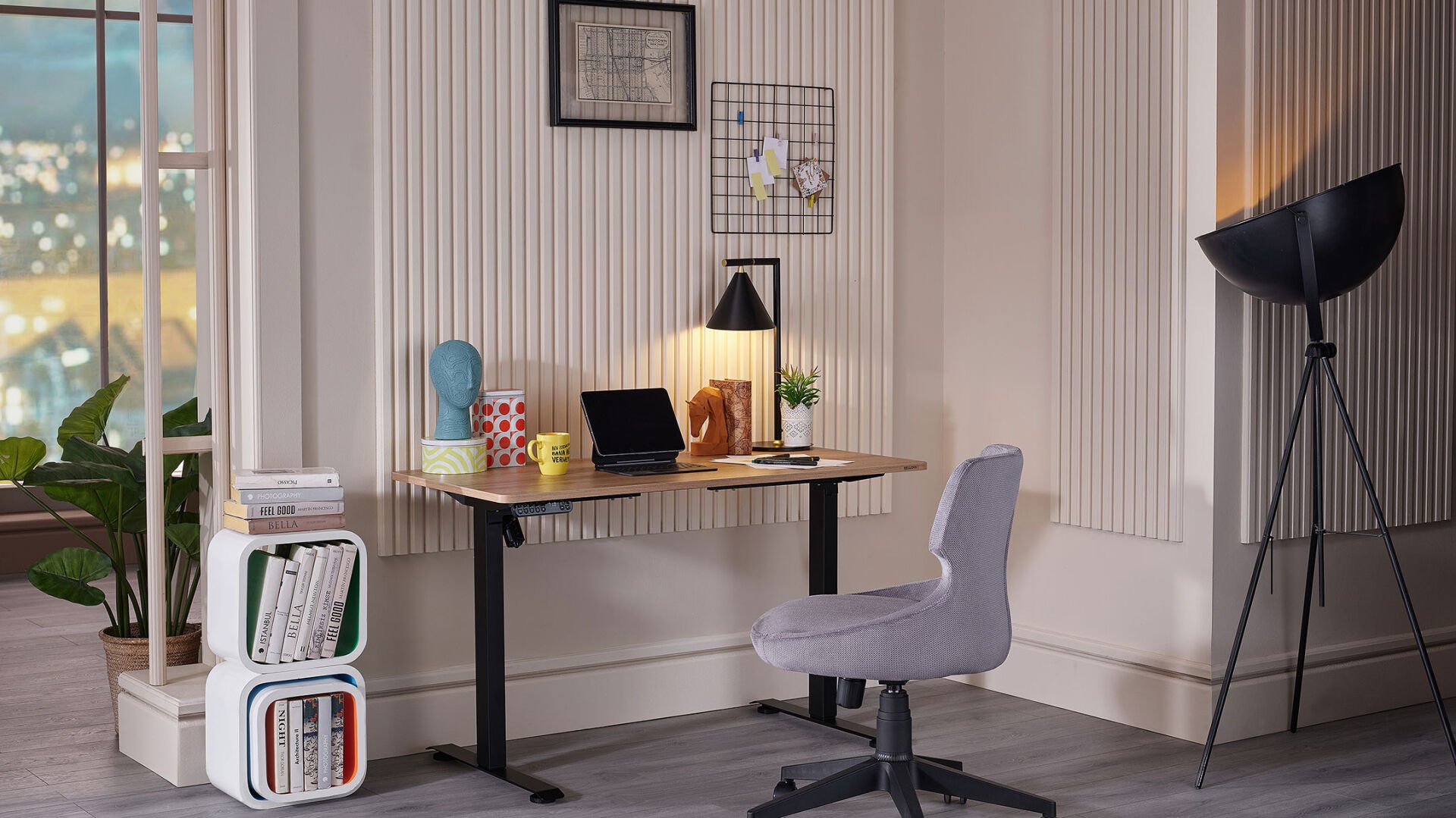 Ergo Smart Çalışma Masası - Meşe