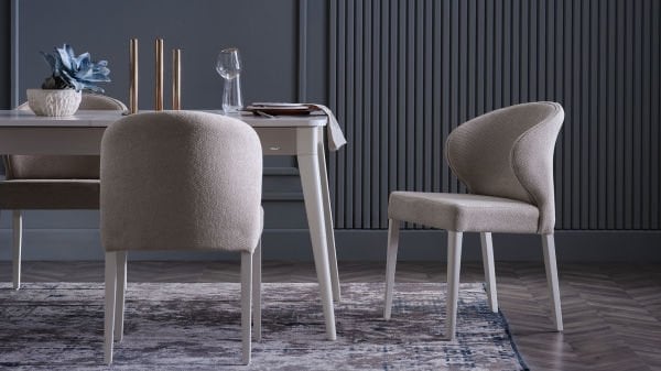 Napoli Sandalye 6347 2 li Krem