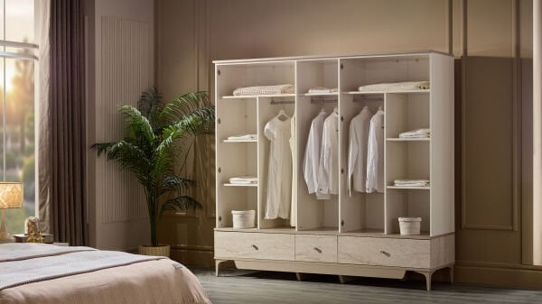 Anton 5 Kapaklı Gardırop