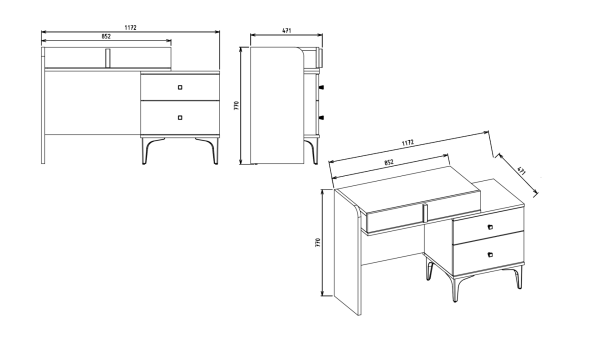 Anton Makyaj Masası
