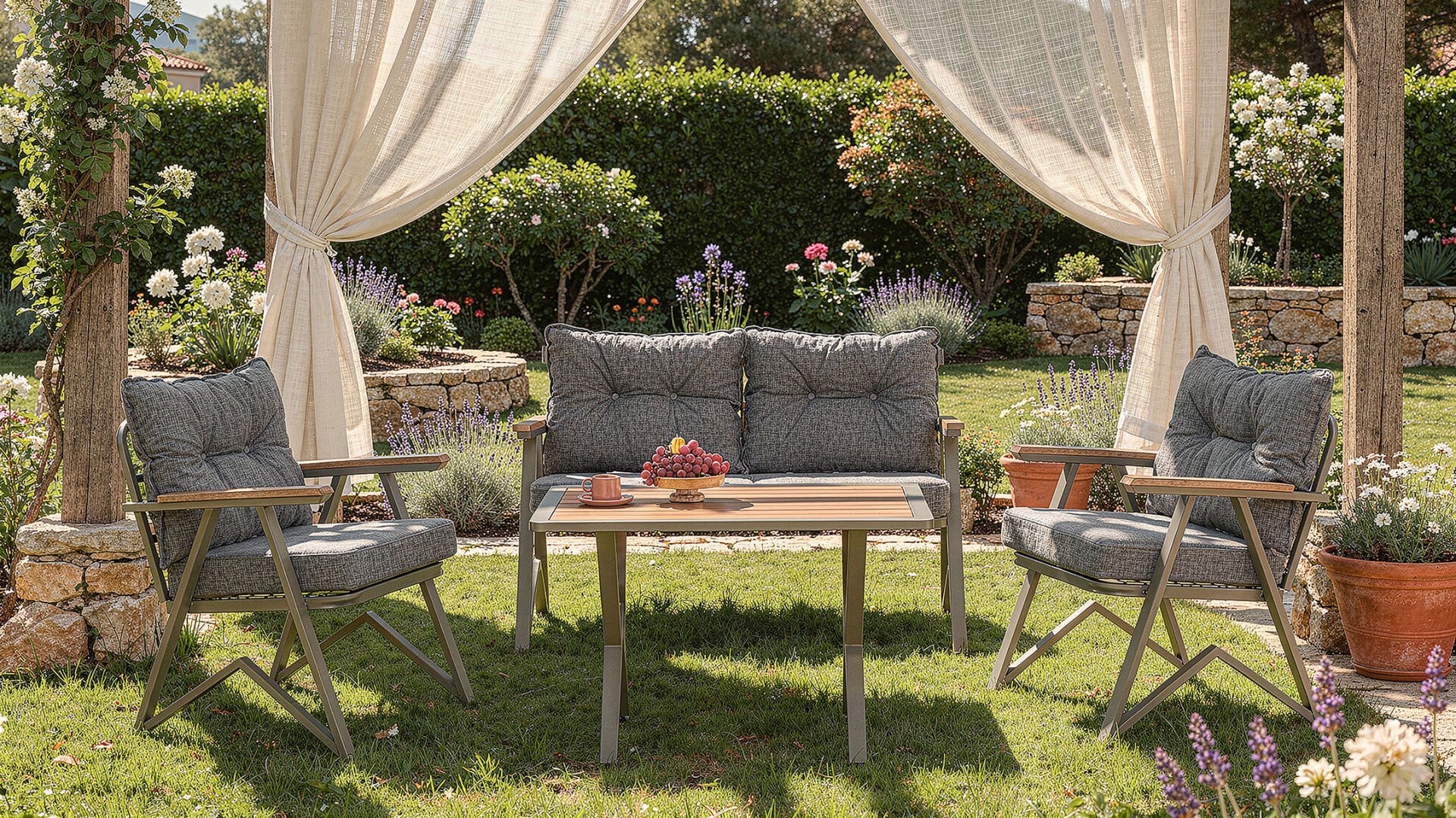 Livora Bahçe Mobilyası Takımı