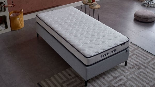 Cottoroll Rollpack Yatak - Beyaz 90X190
