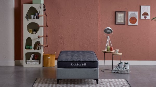 Cottoroll Rollpack Yatak - Lacivert 90X190