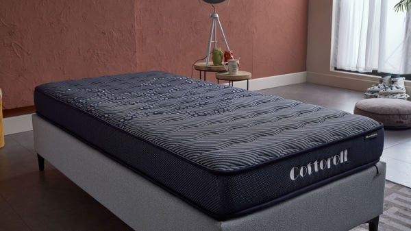 Cottoroll Rollpack Yatak - Lacivert 90X190