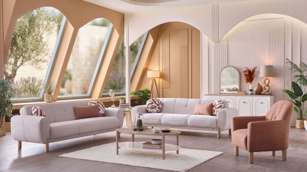 Rozy Bohem Koltuk Takımı (3+3+B+B)