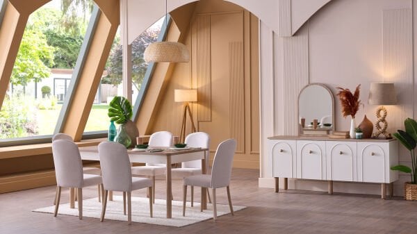 Rozy Bohem Yemek Odası Takımı thumbnail 10