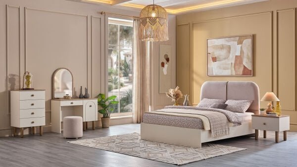 Rozy Bohem 4 Kapaklı Gardırop