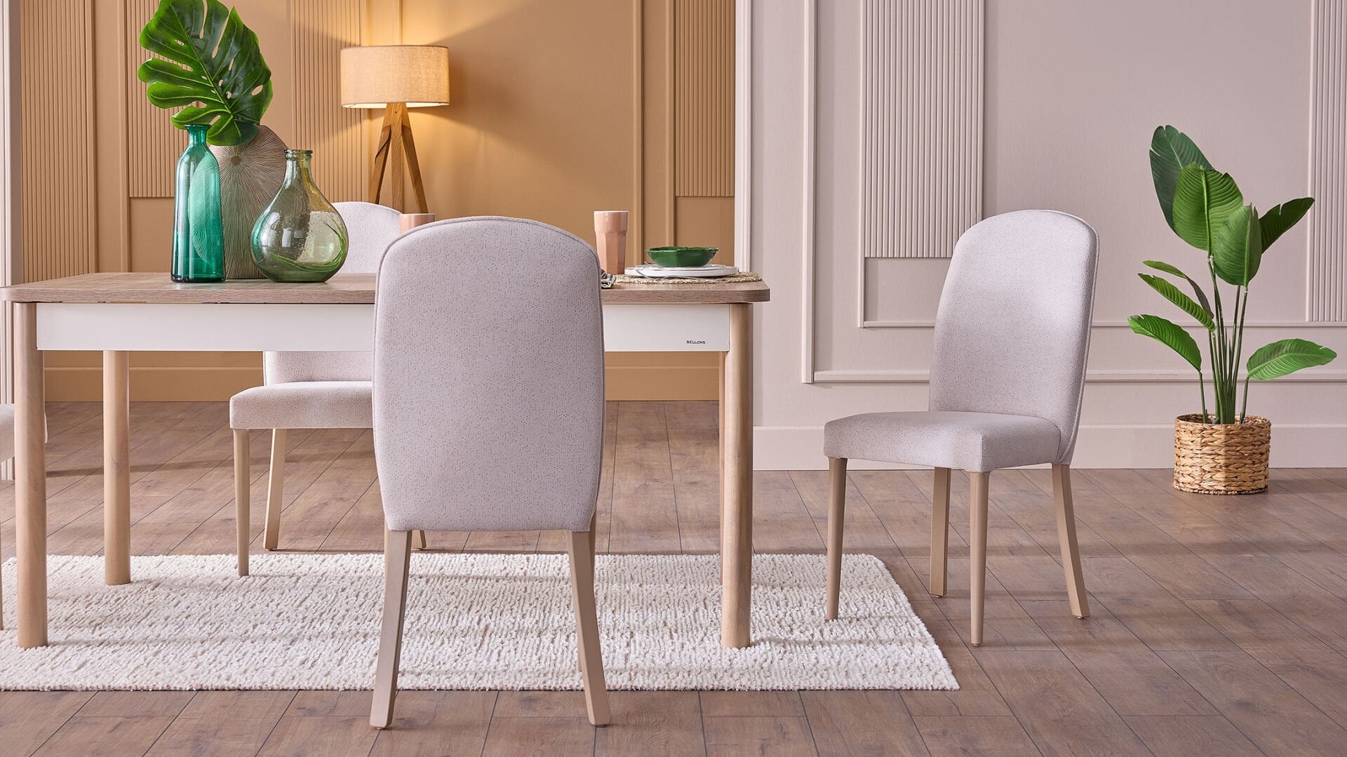 Rozy Bohem Sandalye 6379 2 li